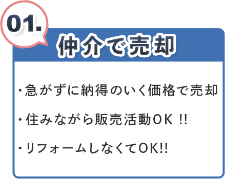 仲介で売却
